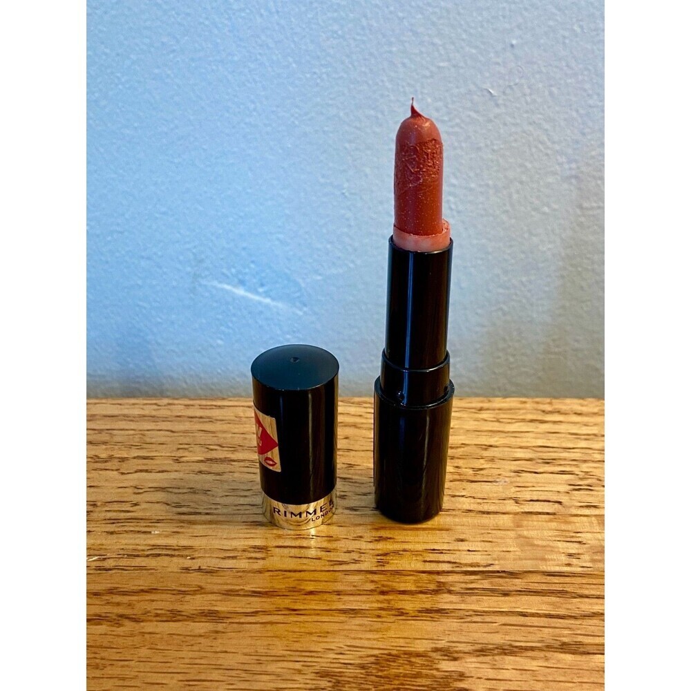 RIMMEL COOL SHINE Lipstick 052 COOL unsealed DISCONTINUED VINTAGE flaw nwob